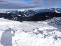 Steinplatte: Panorama ohne Ende, aber sulzige Pisten, zu warm...